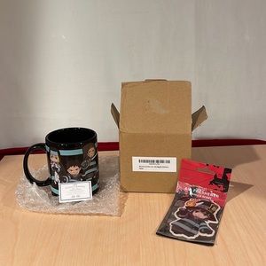 Fire Force Ceramic Coffee Mug/Vanilla Air Fresher.